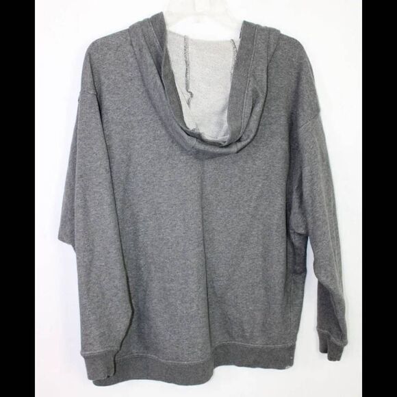 Nike Sportswear Women's Lace Up Hoodie Pullover Sweatshirt Size S Gray. - Picture 5 of 7